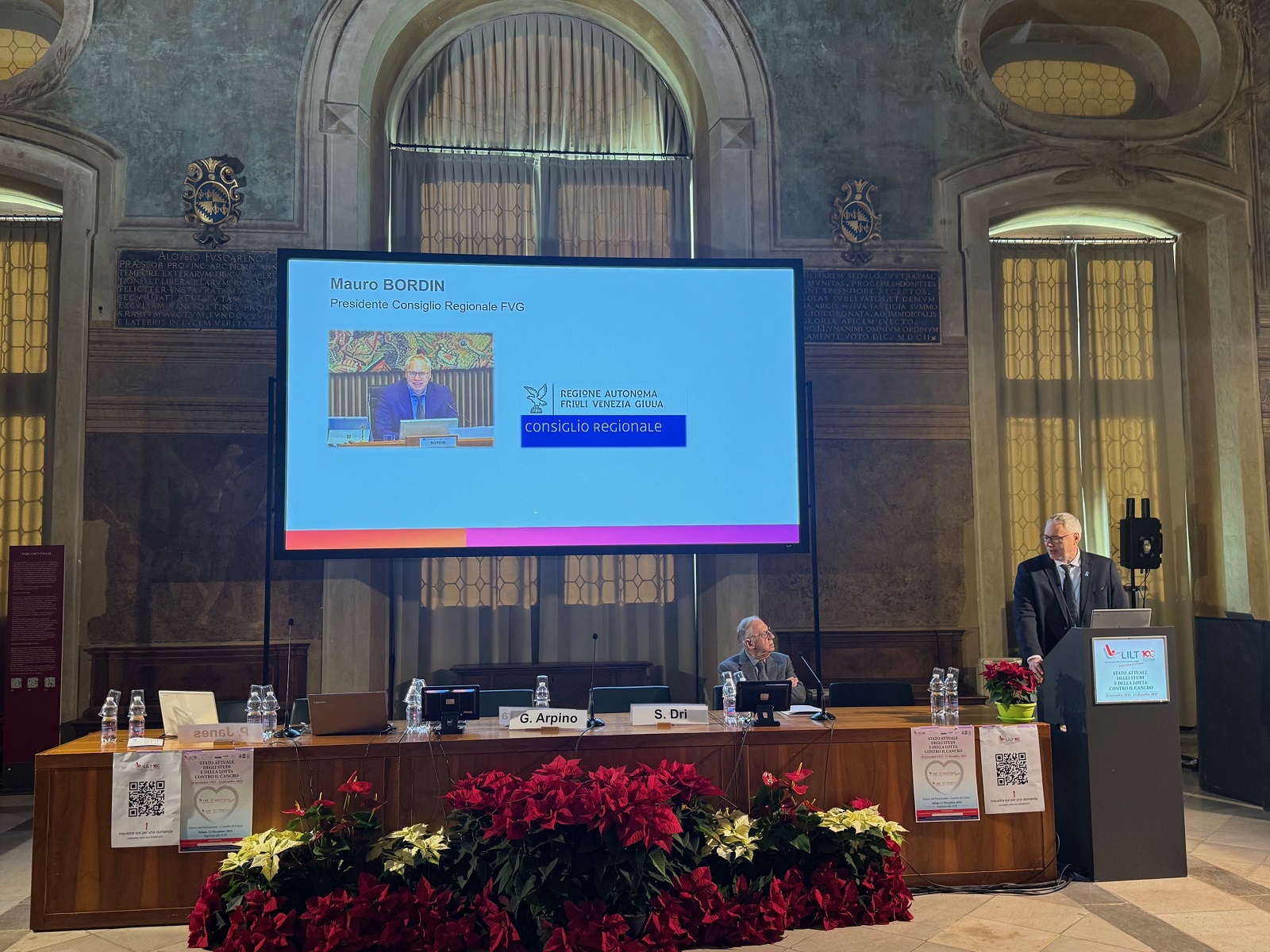 SALUTE. BORDIN A CONVEGNO LILT: IMPORTANTE CONFRONTO SU LOTTA CANCRO